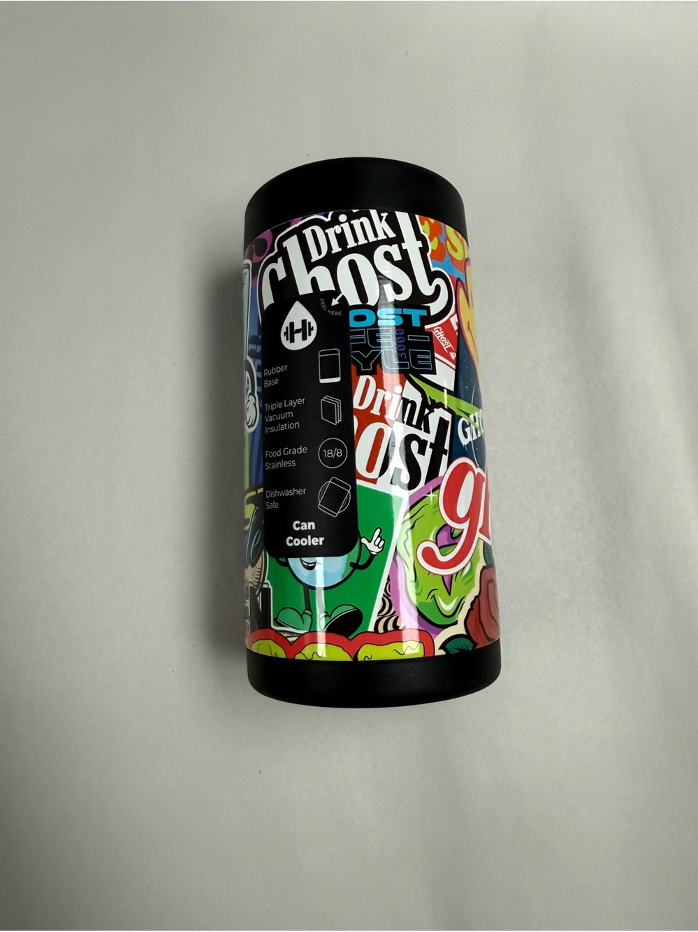 HydroJug Ghost can cooler bnwt 16oz sold out online